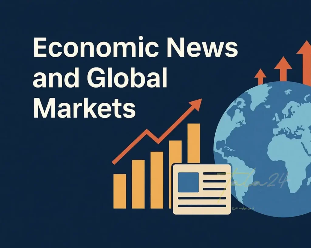 بررسی تاثیر اخبار اقتصادی بر بازارهای جهانی