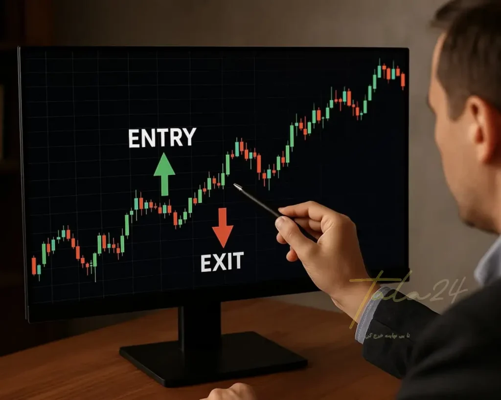 شناسایی نقاط ورود و خروج به سبک تریدرهای حرفهای